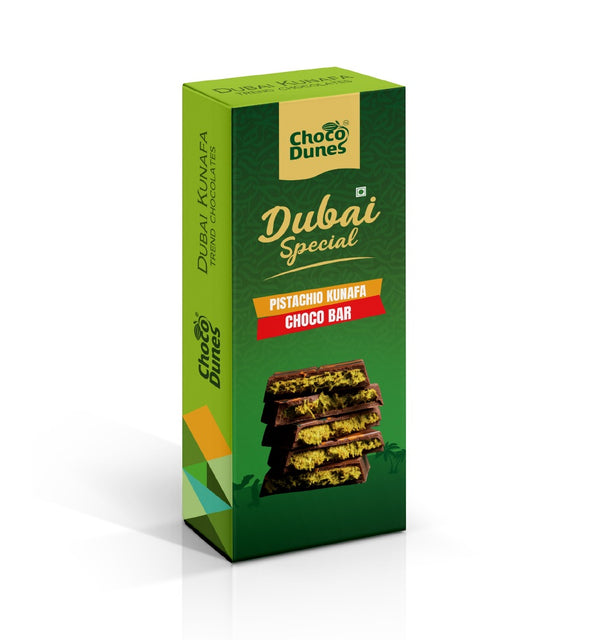 Kunafa Chocolates - Pistachio (50g)
