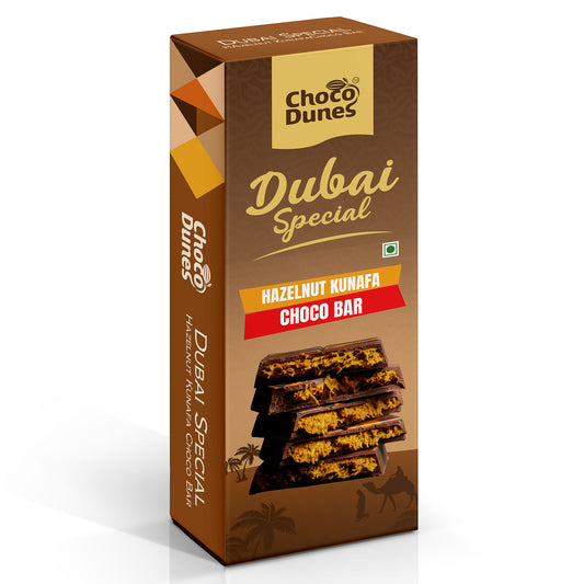 Kunafa Chocolates - Hazelnut (50g)