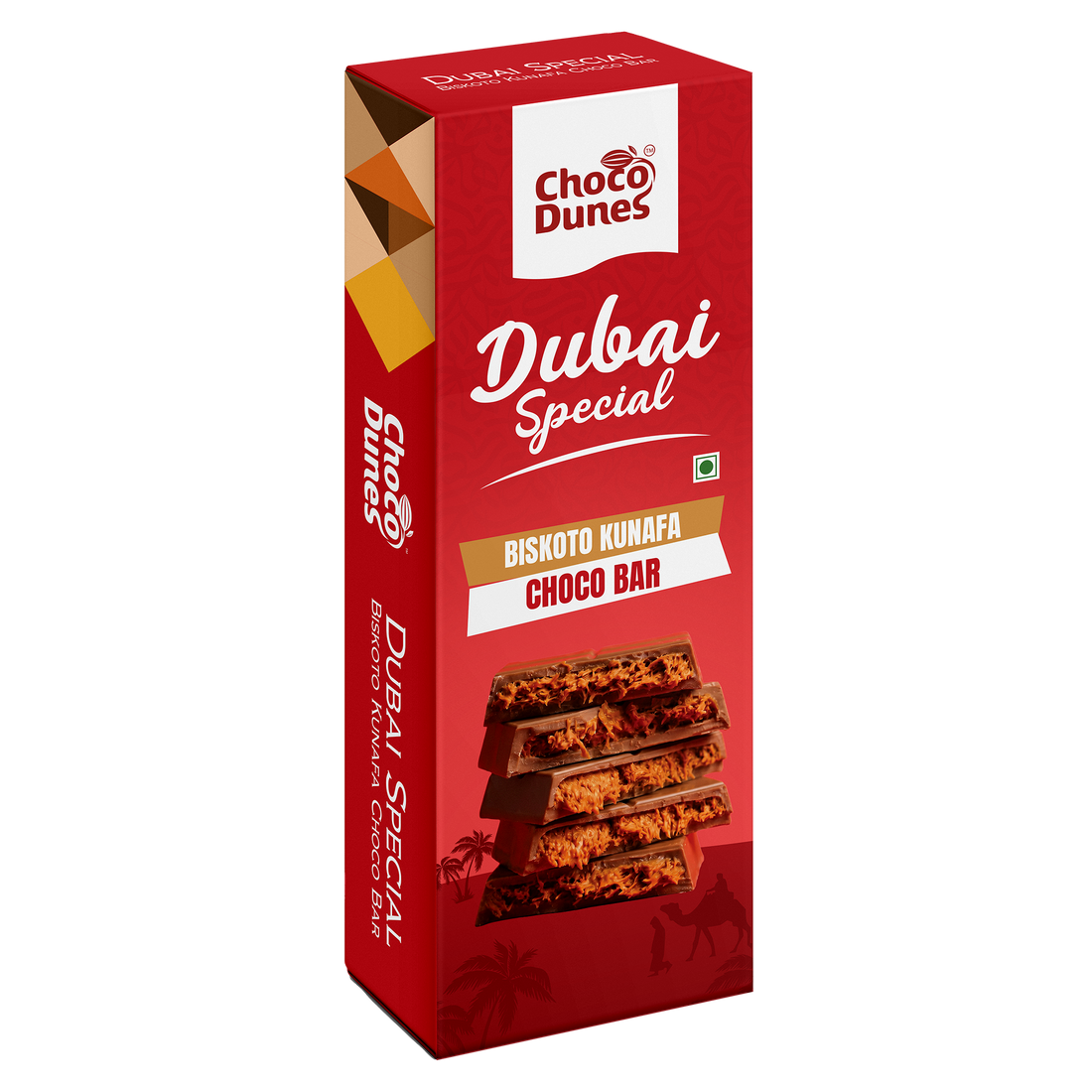 Biskoto Kunafa Choco Bar (50g)